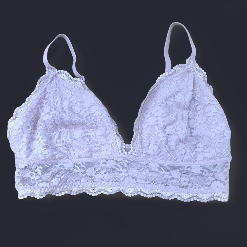 Lace Bralette in Lavender
